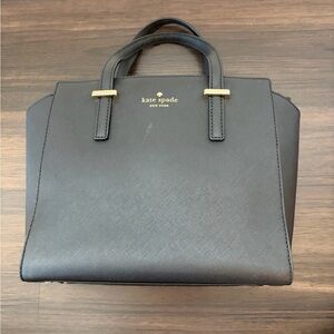 Kate Spade Charcoal Satchel Bag